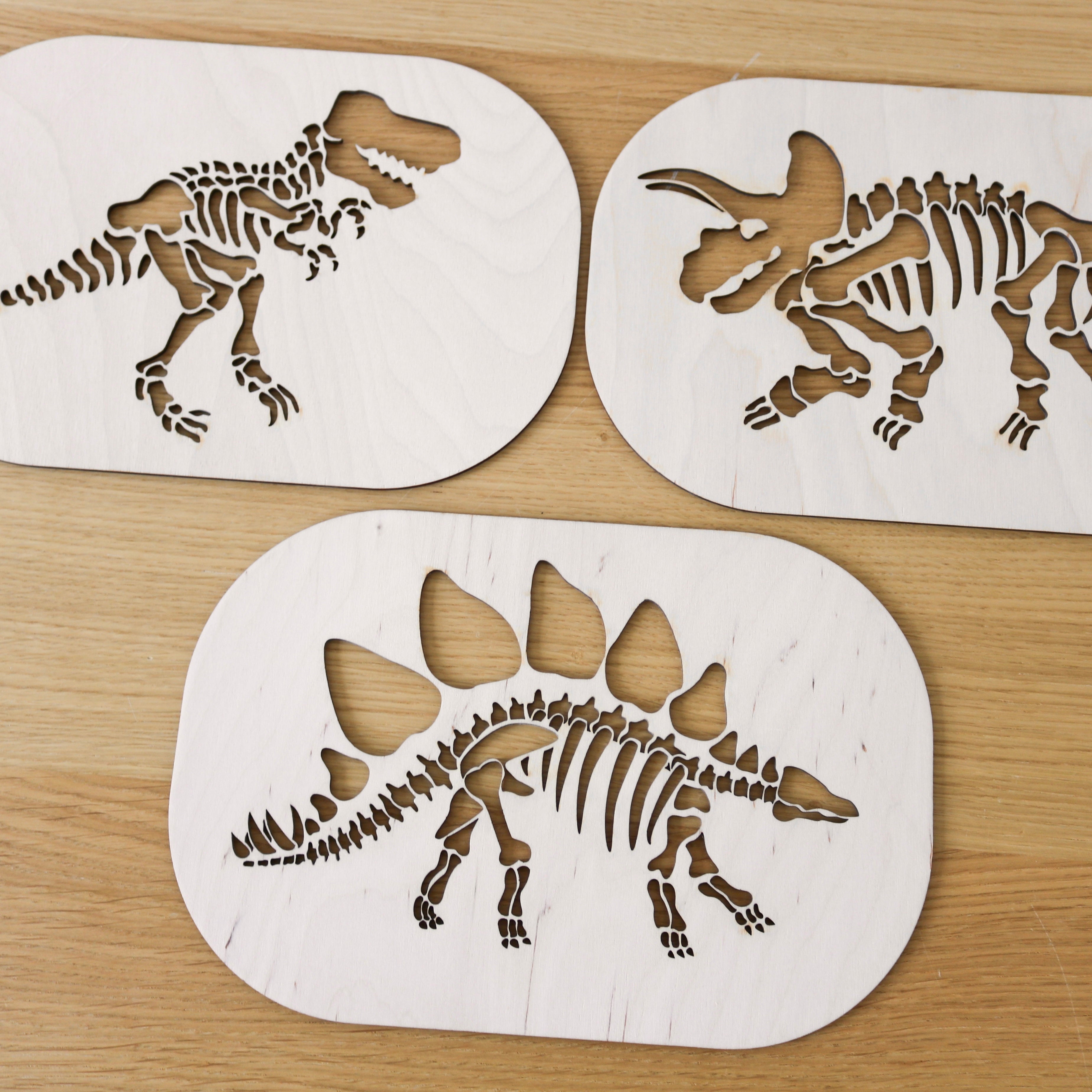 Dinosaur Trofast Inserts (Small) (3 pcs.)