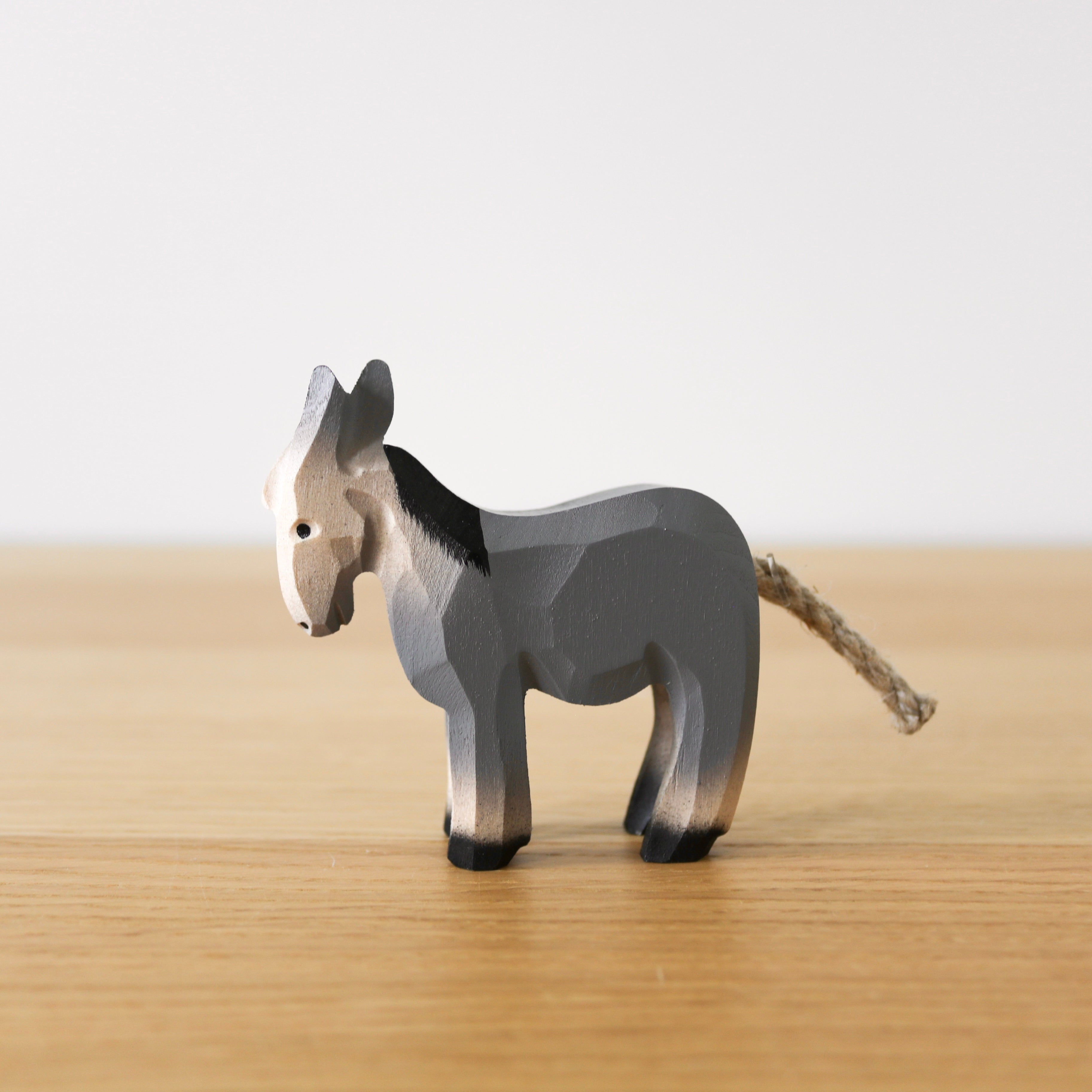 Handcrafted Wooden Donkey