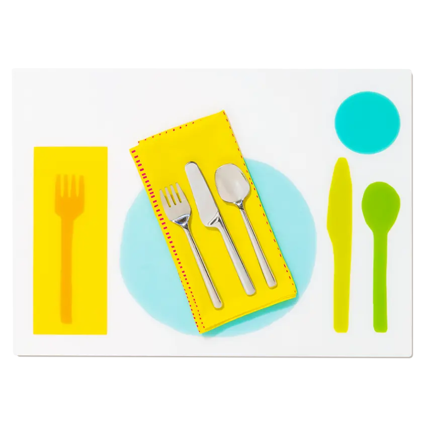 Placemat and Utensils