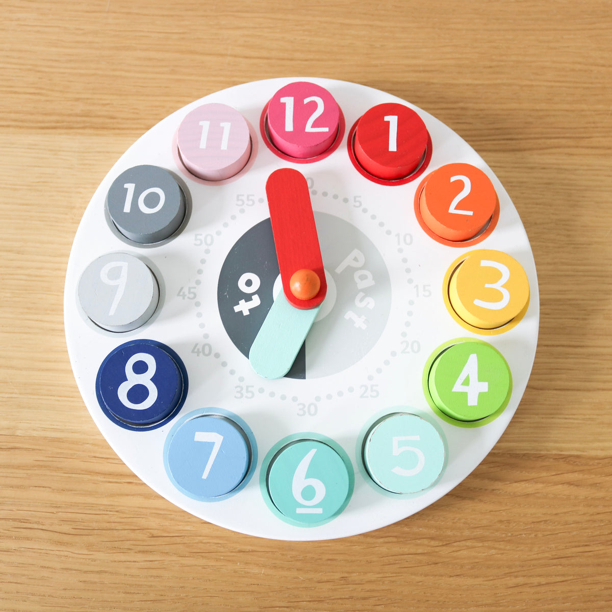 Wooden Teaching Clock