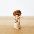 Porcini Mushroom Fairy Doll