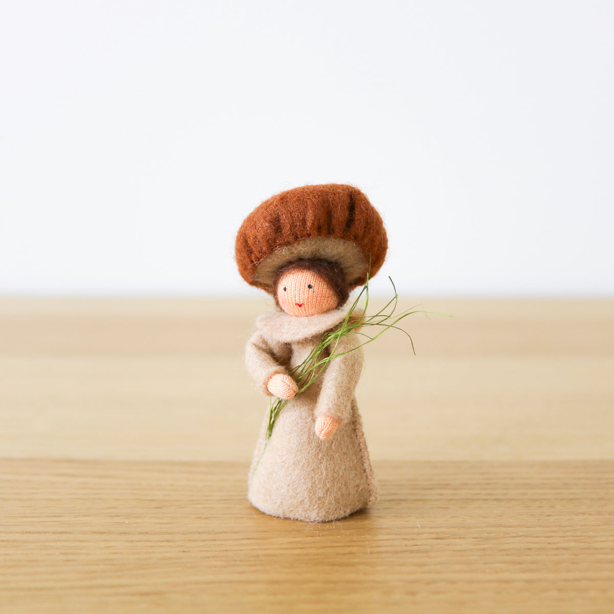 Porcini Mushroom Fairy Doll
