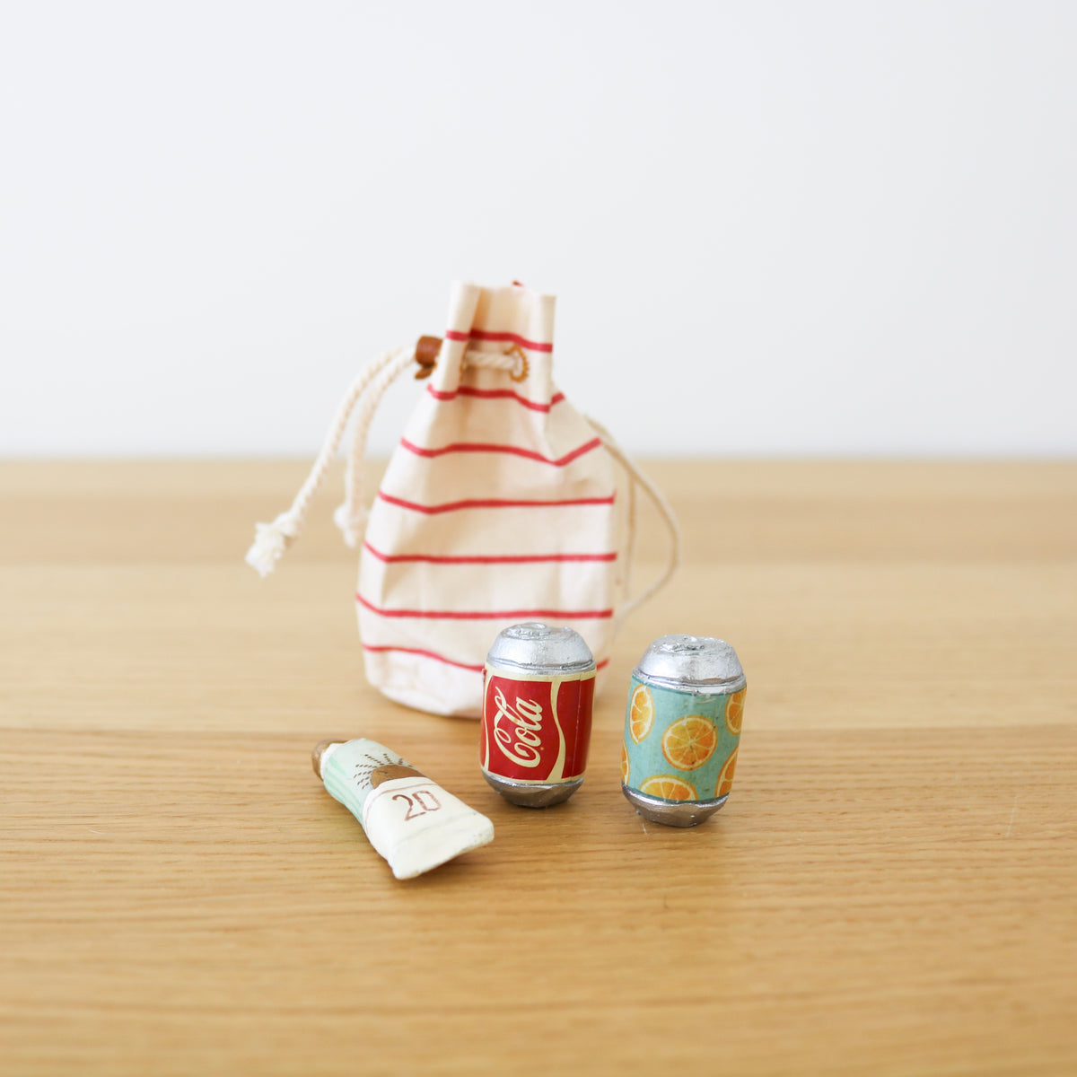 Bag with Beach Essentials