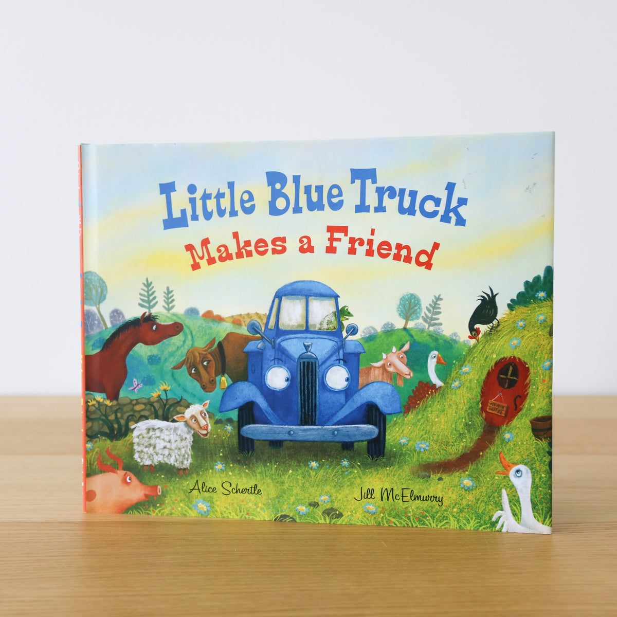 Little Blue Truck Makes a Friend