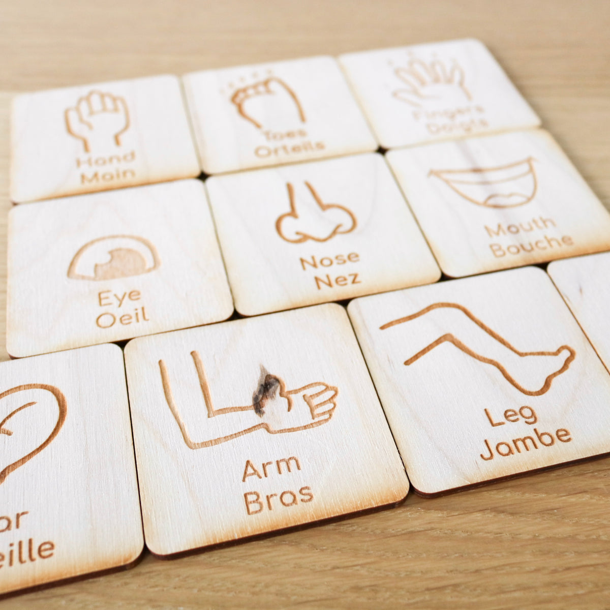 Body Part Tiles