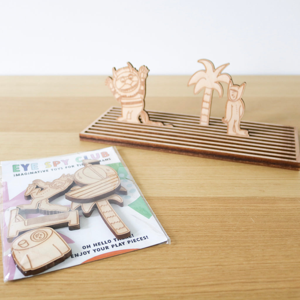 Story Board and Where the Wild Things Are Play Pieces