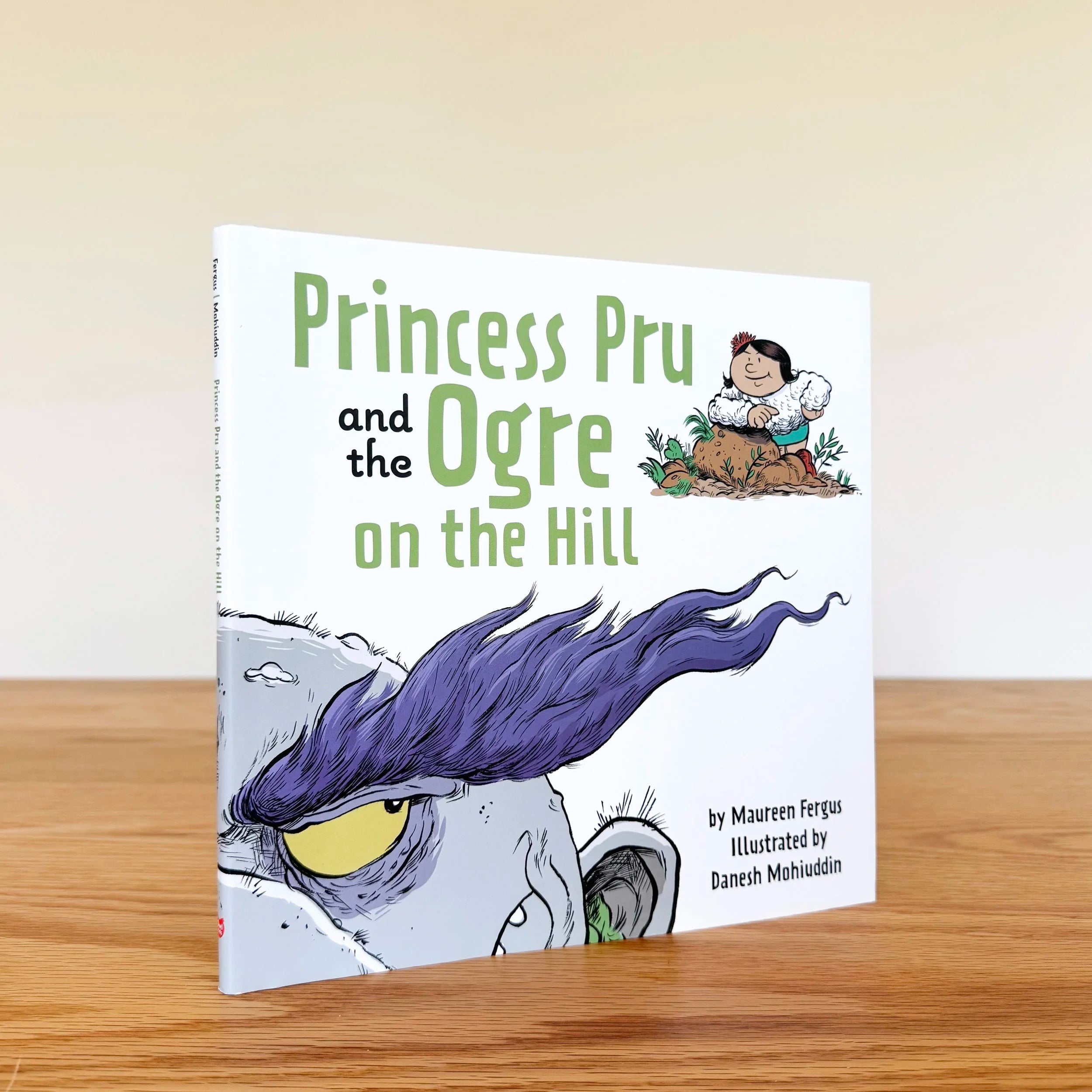 La princesse Pru et l'ogre sur la colline 