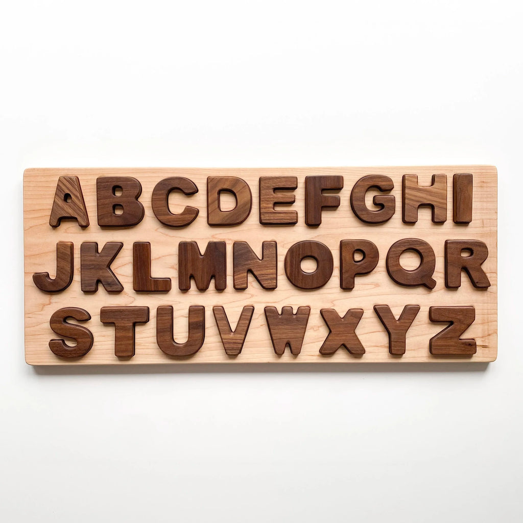 Puzzle XL en majuscules de l'alphabet