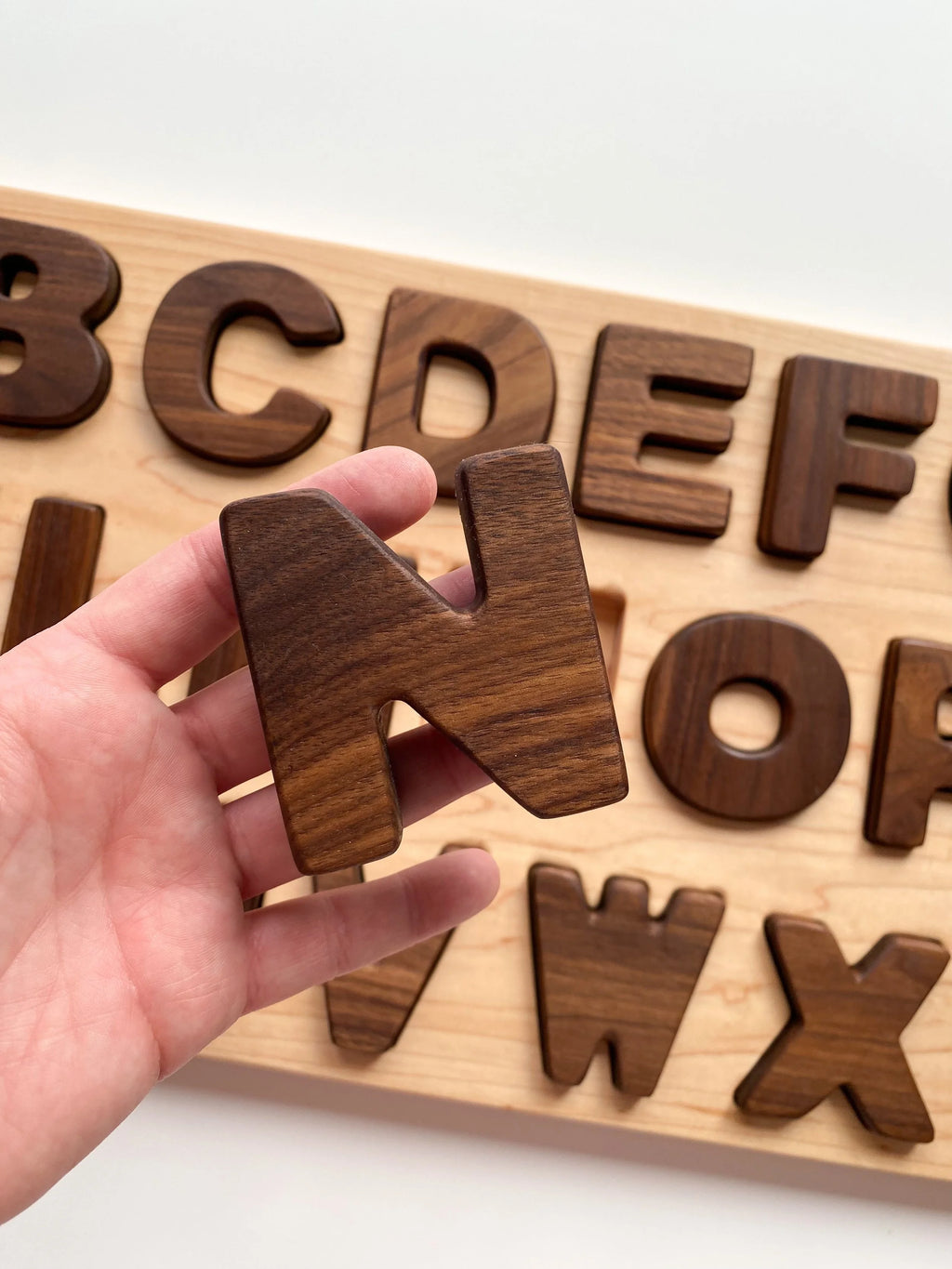 Puzzle XL en majuscules de l'alphabet