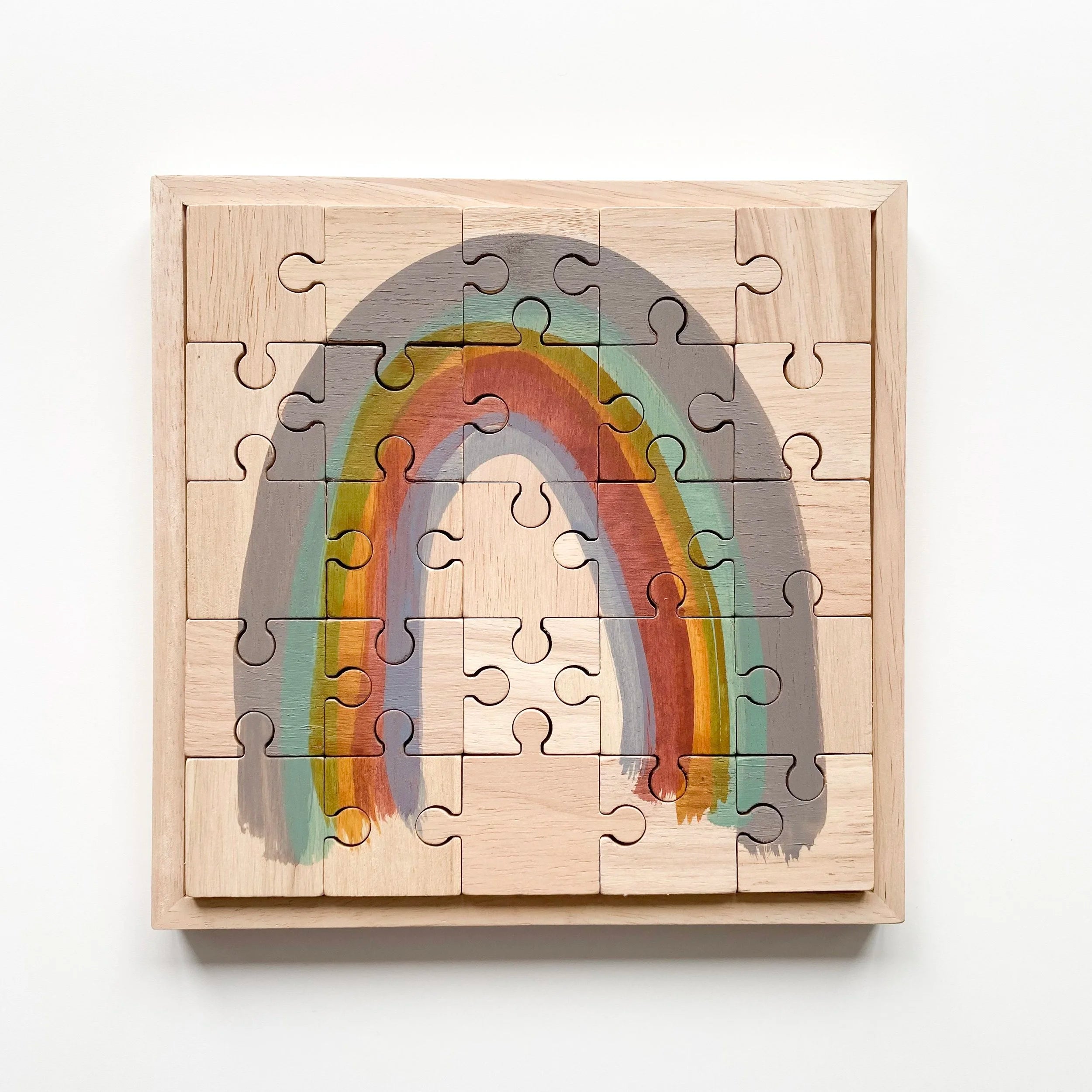 Puzzle arc-en-ciel de la Terre