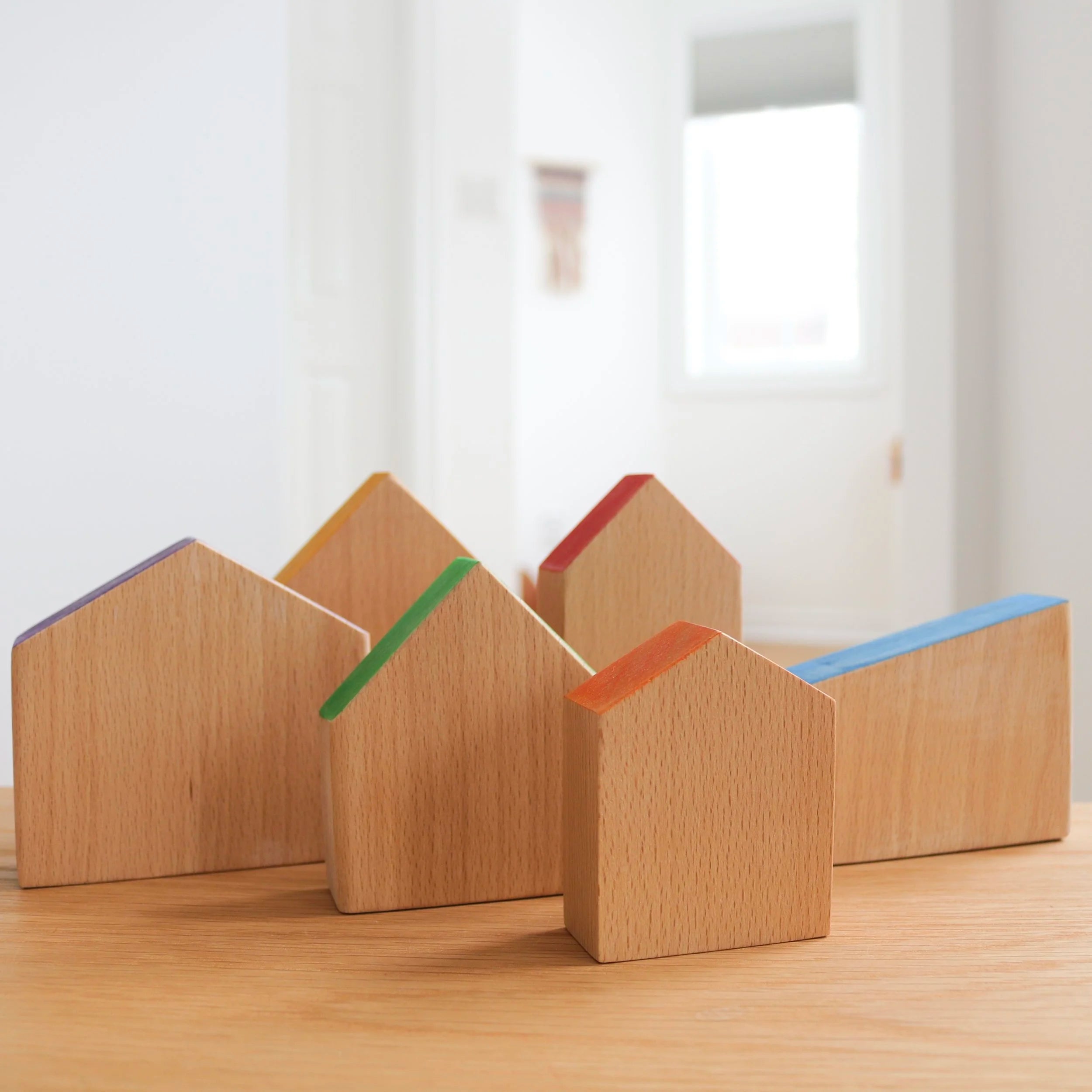 Maisons colorées