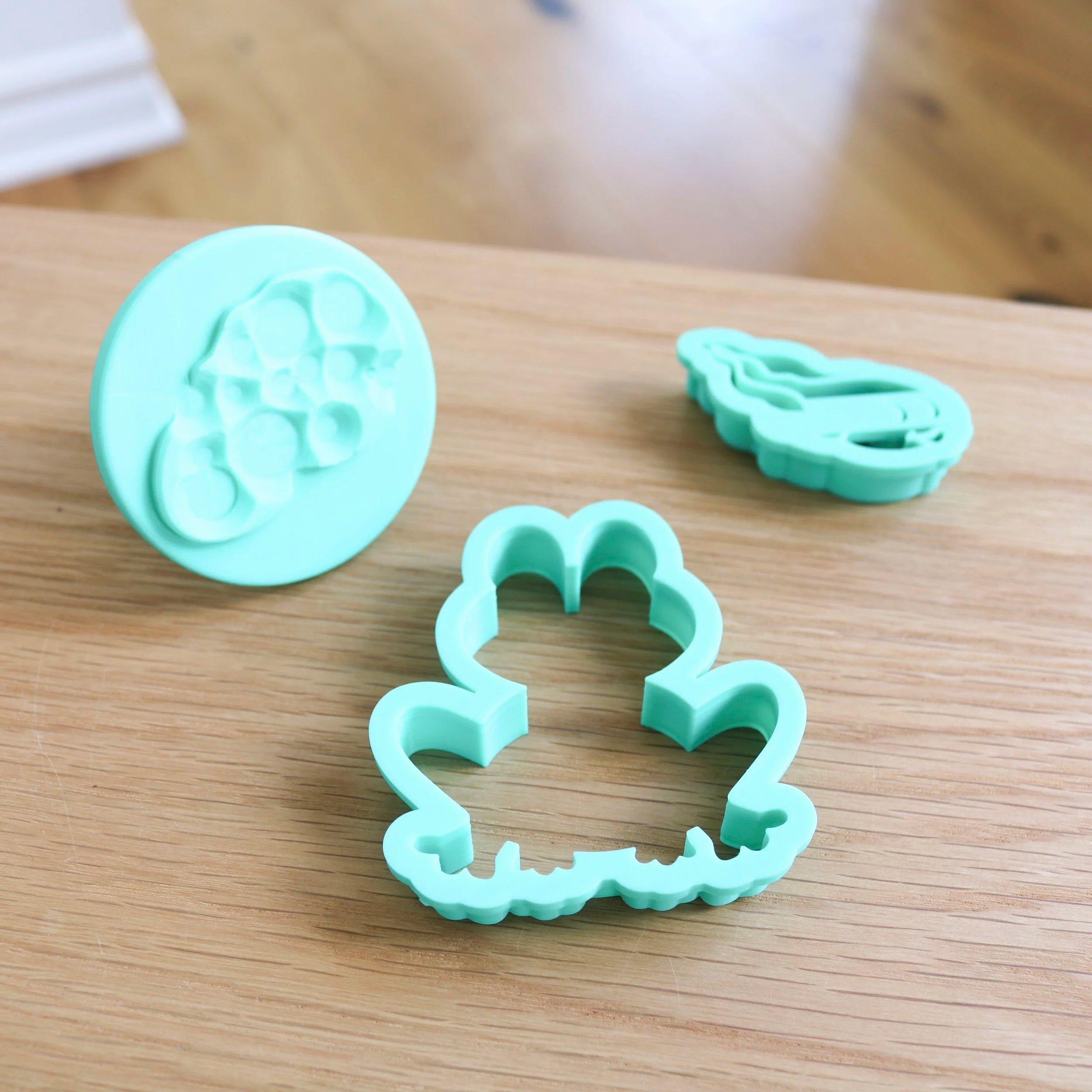 Frog Play Dough Cutters and Stamp