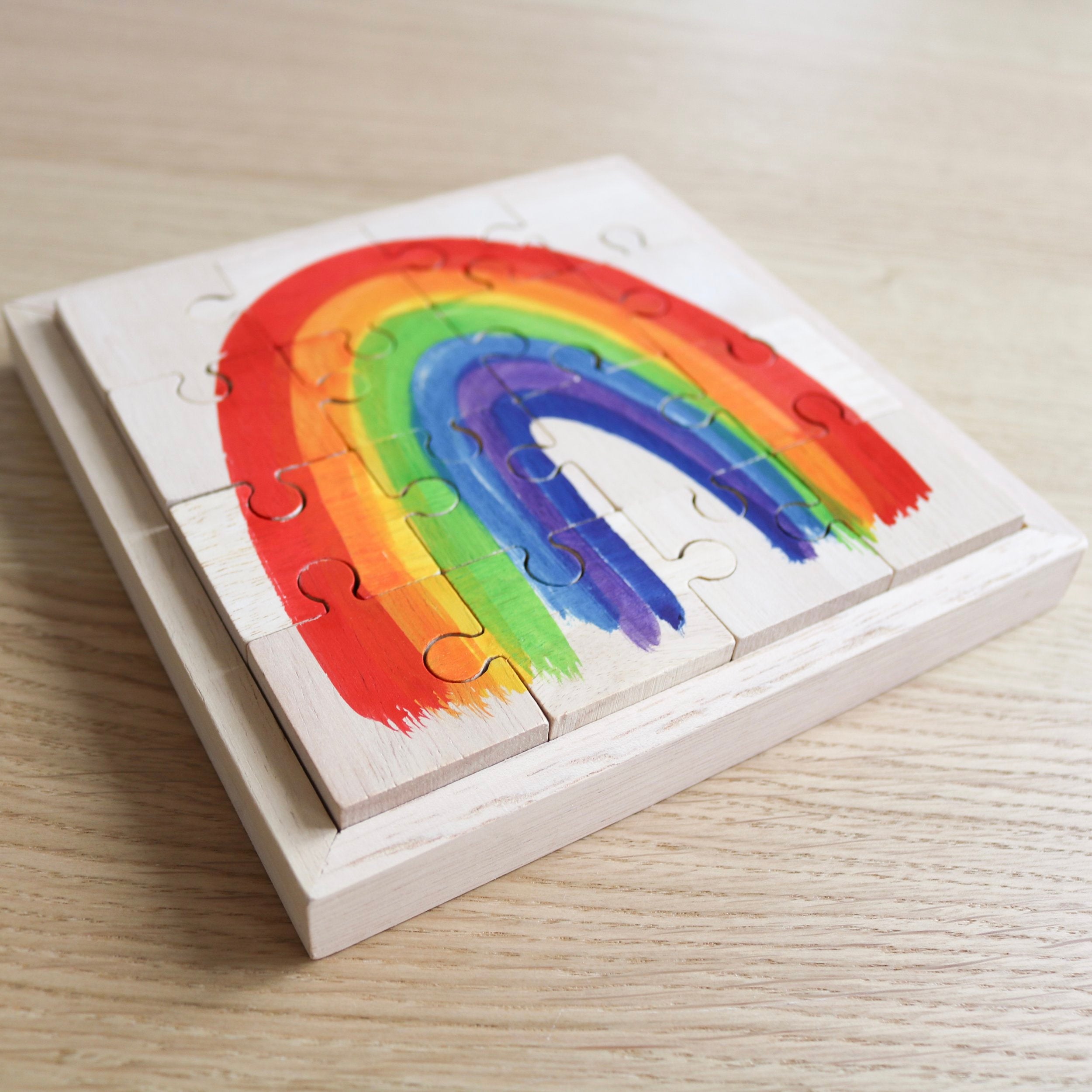 Puzzle arc-en-ciel