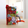 Livre en tissu froissé Silly Tails