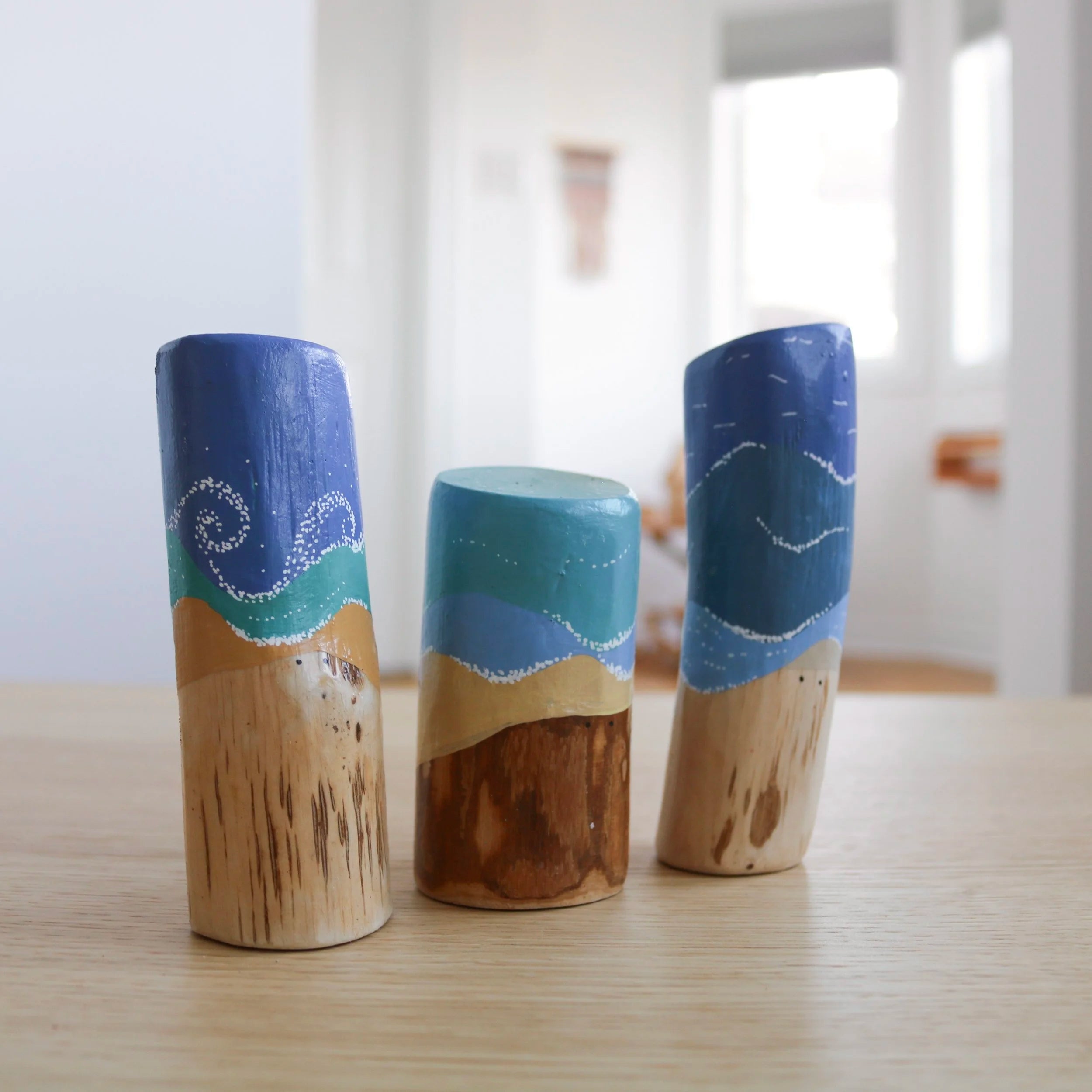 Gnomes de plage (3 pièces)