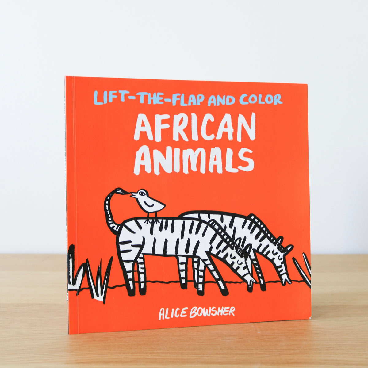 Lift the Flap and Colour African Animals