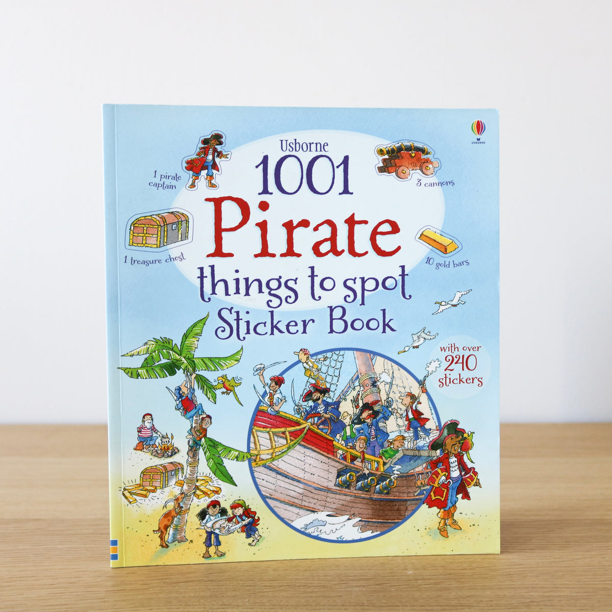 1001 Pirate Things to Spot Sticker Book
