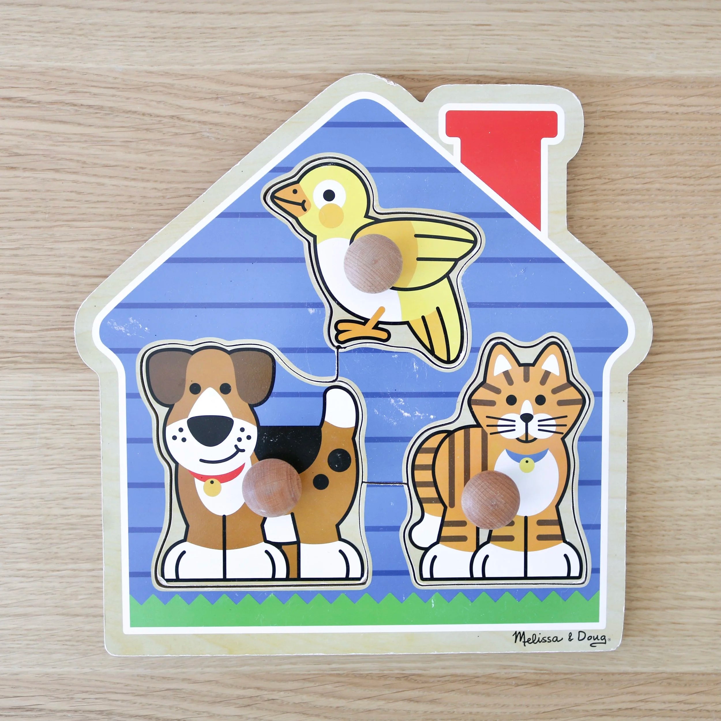 Puzzle à gros boutons Animaux de compagnie 