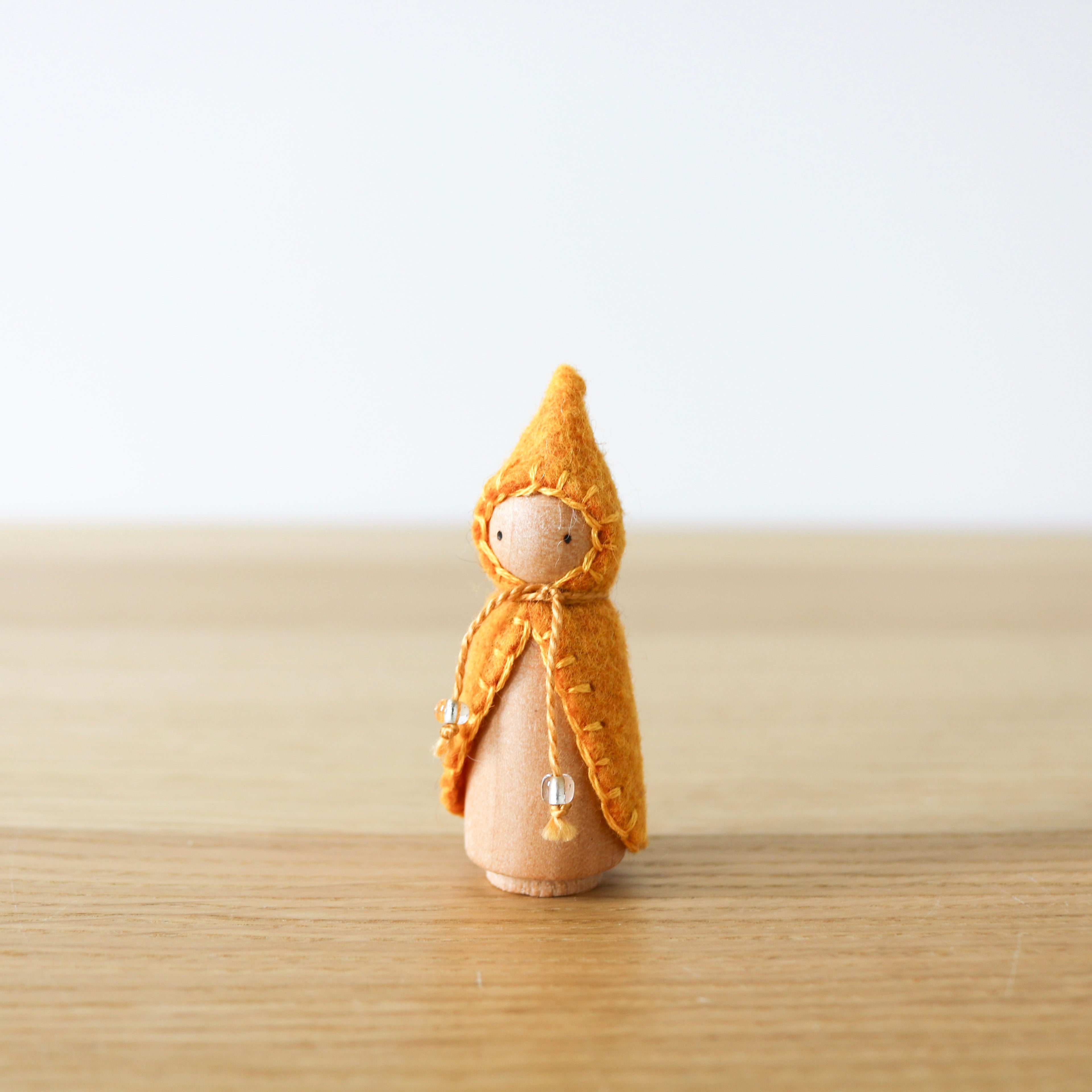 Mini Wooden Gnome