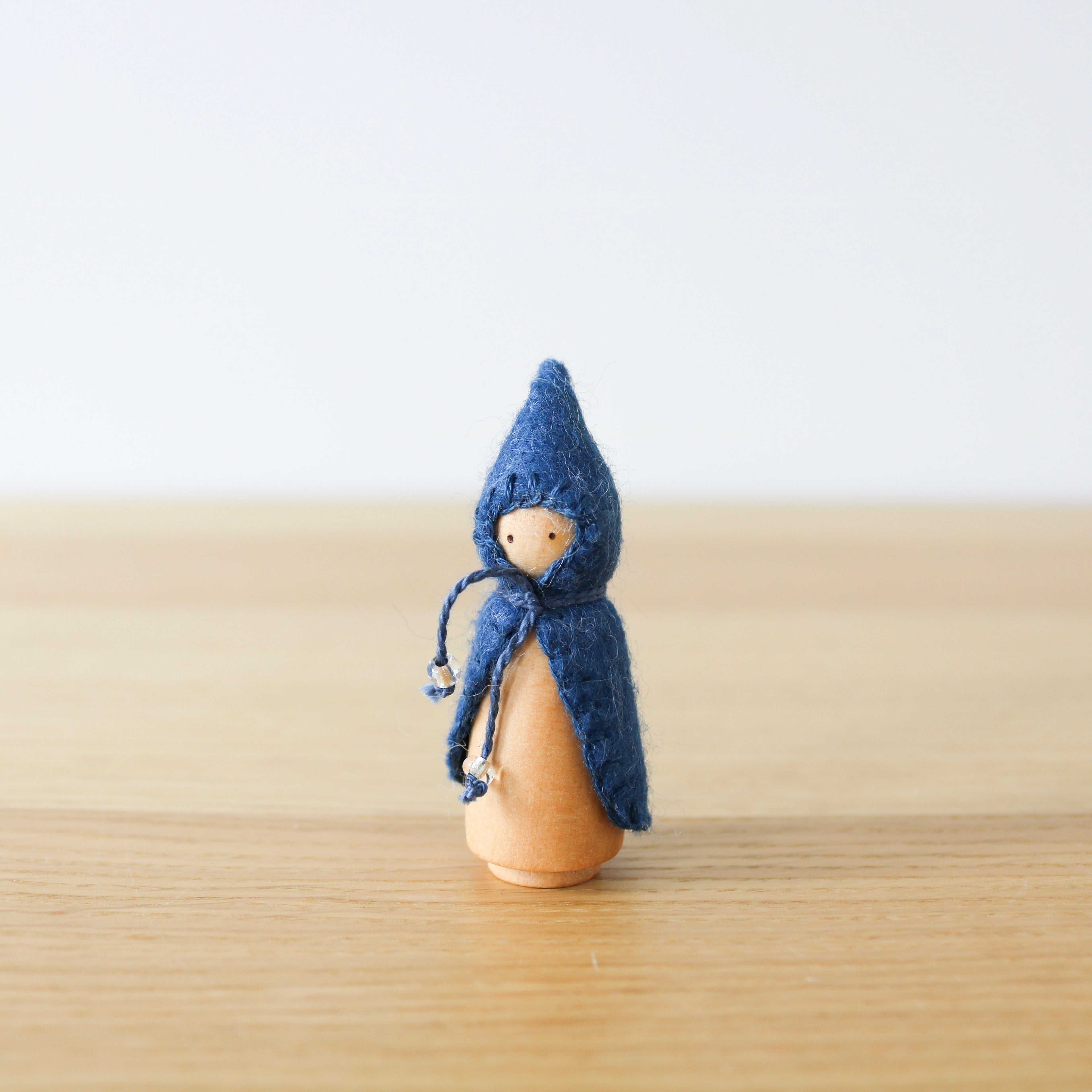 Mini Wooden Gnome