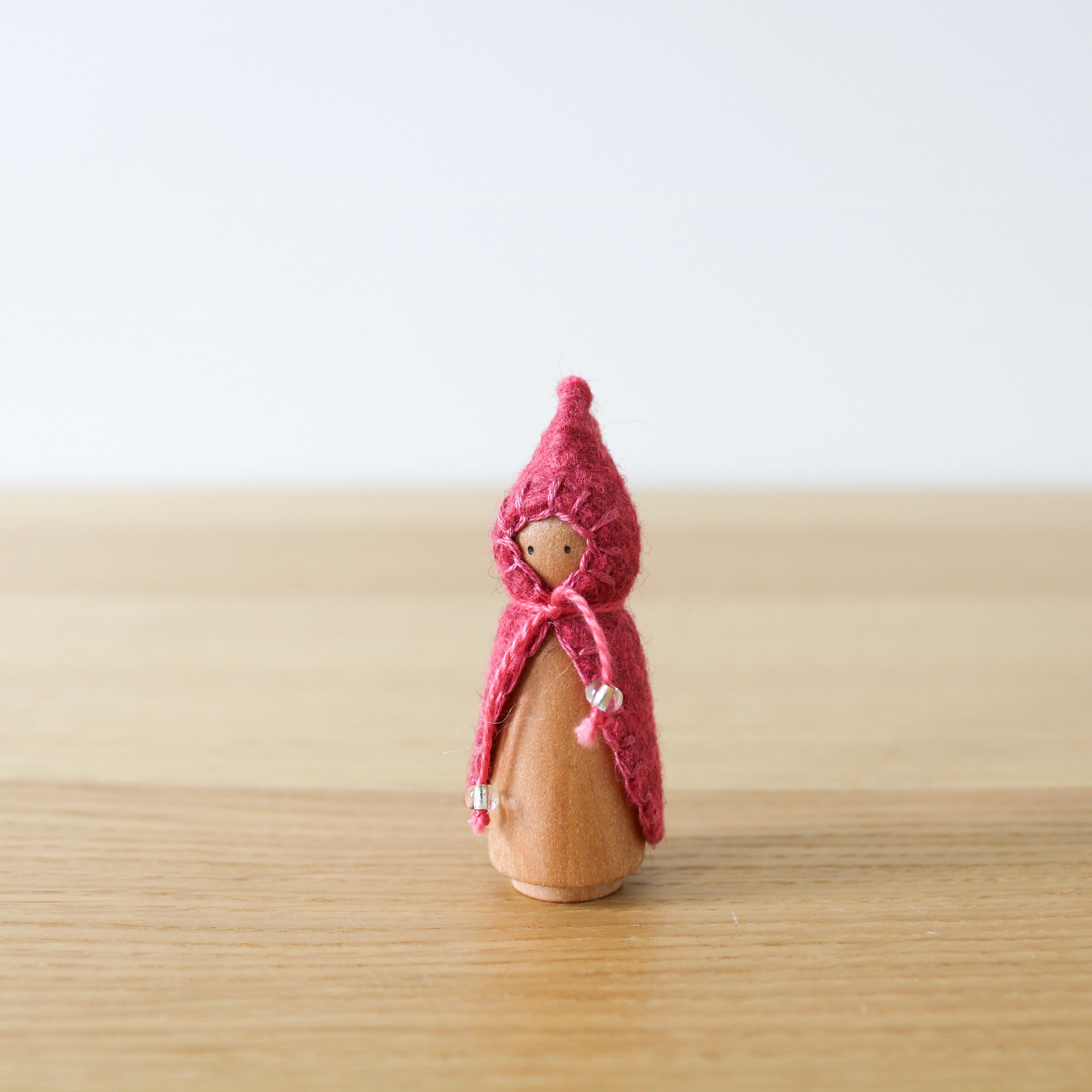 Mini Wooden Gnome
