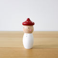 Jumbo Toadstool Peg Doll