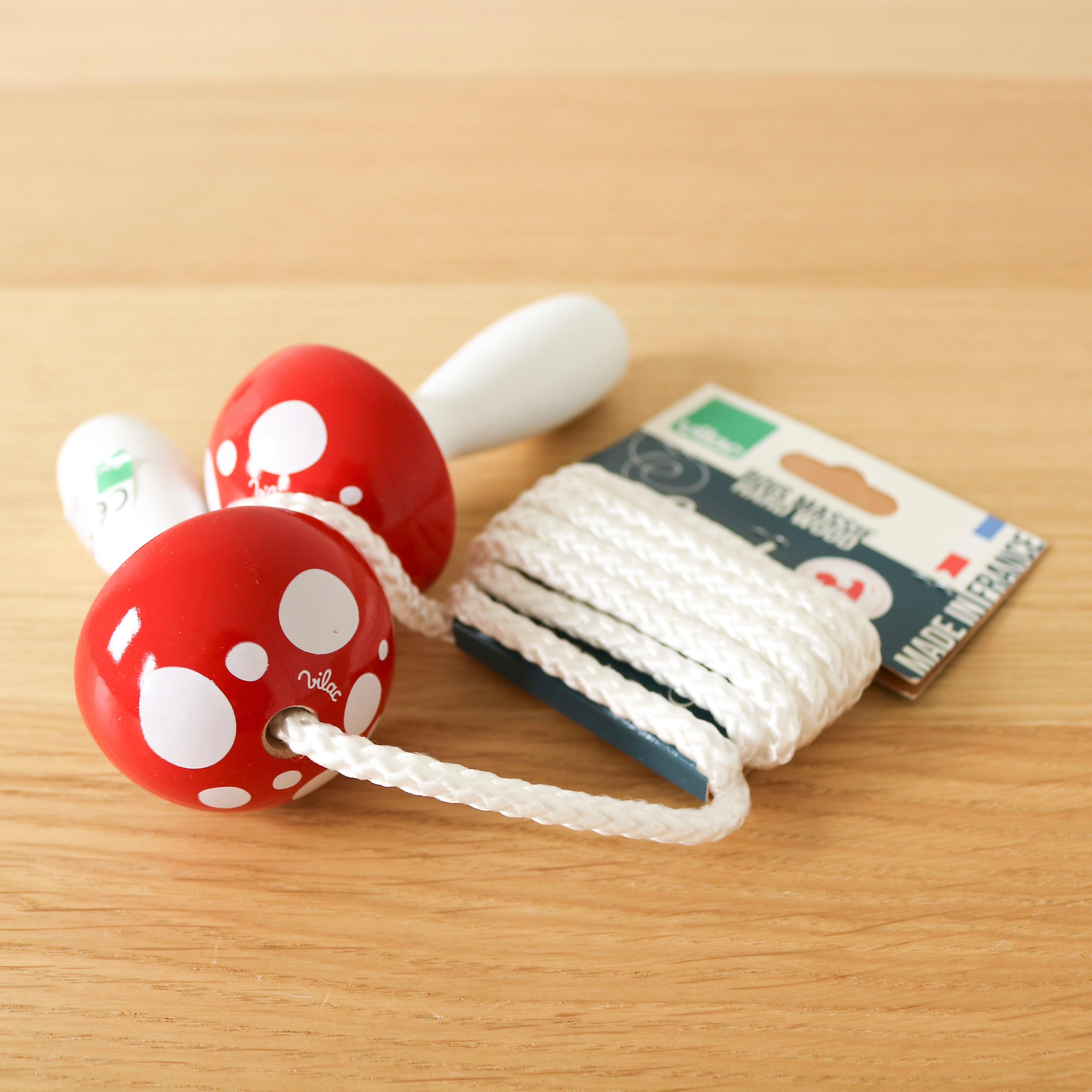 Fly Agaric Mushroom Skipping Rope