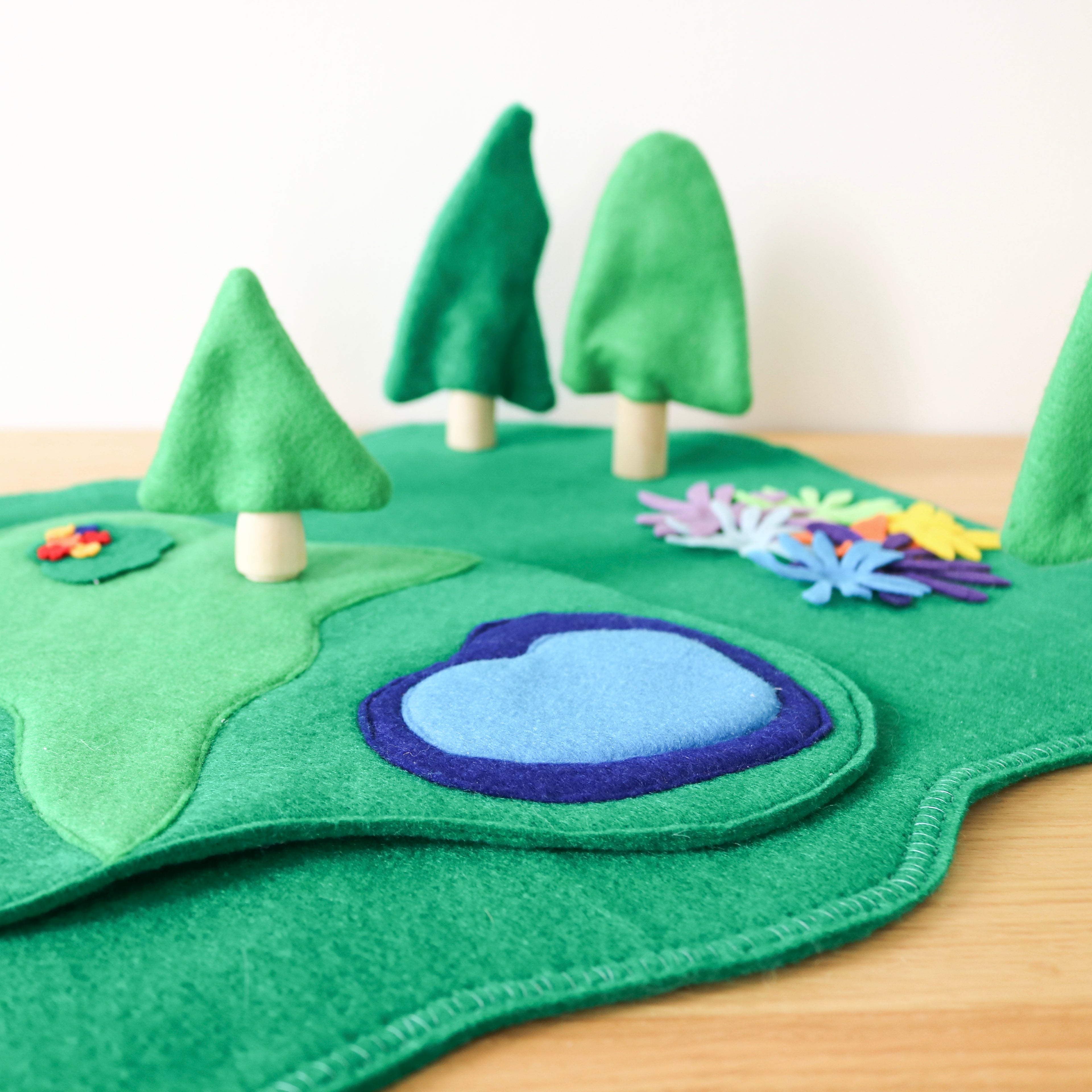 Large Summer Forest Playmat