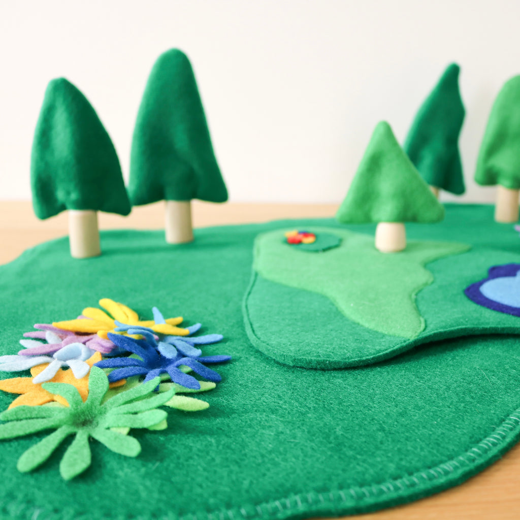 Large Summer Forest Playmat