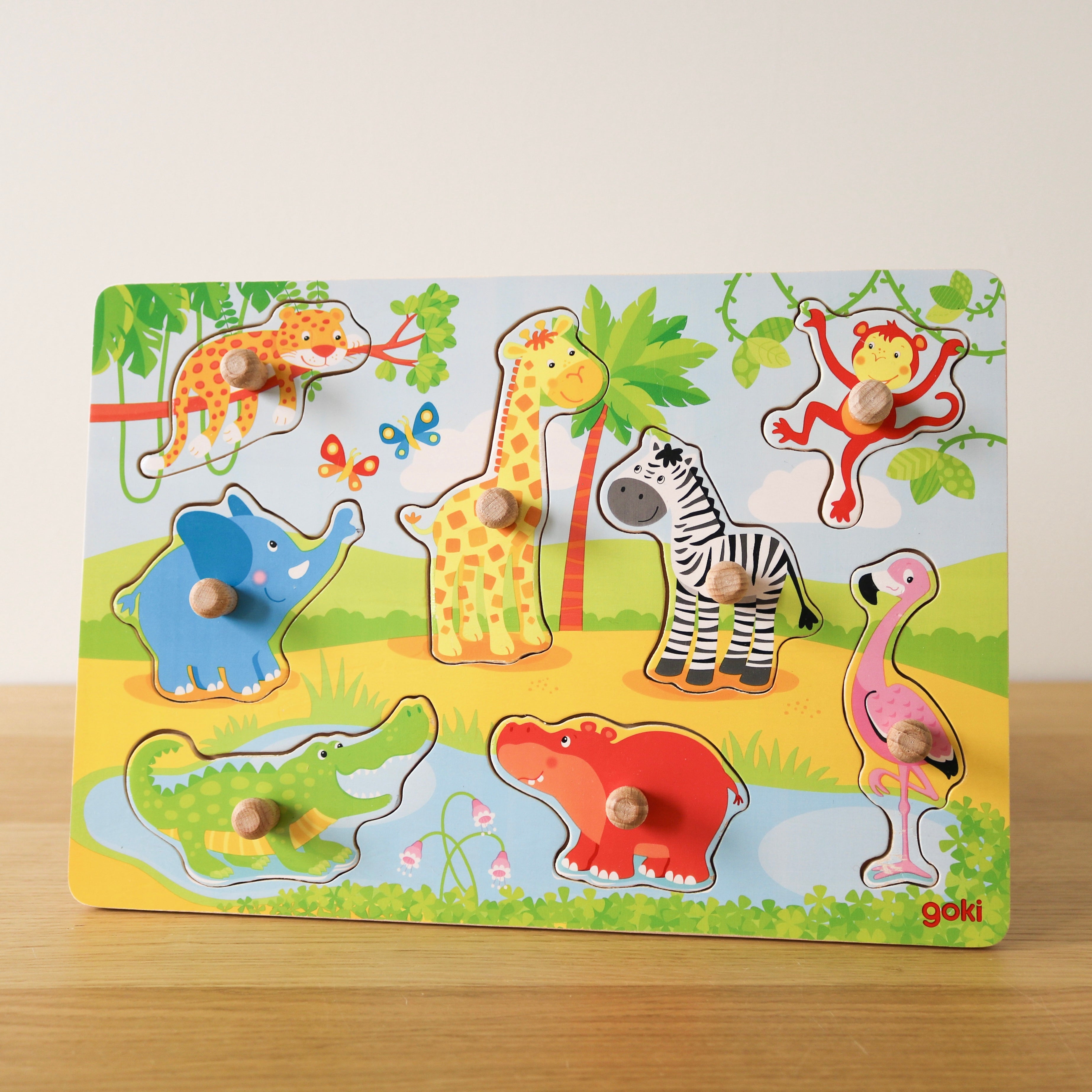 Wooden Peg Puzzle