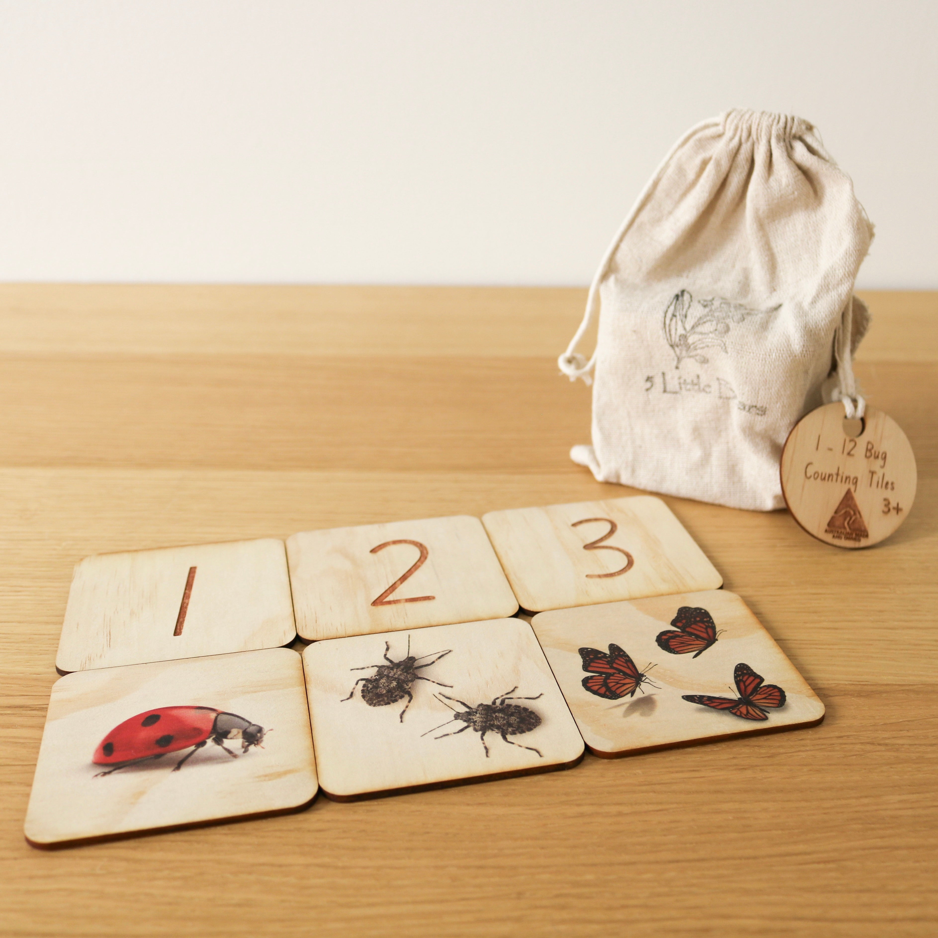 Bug Counting Tiles 1-10
