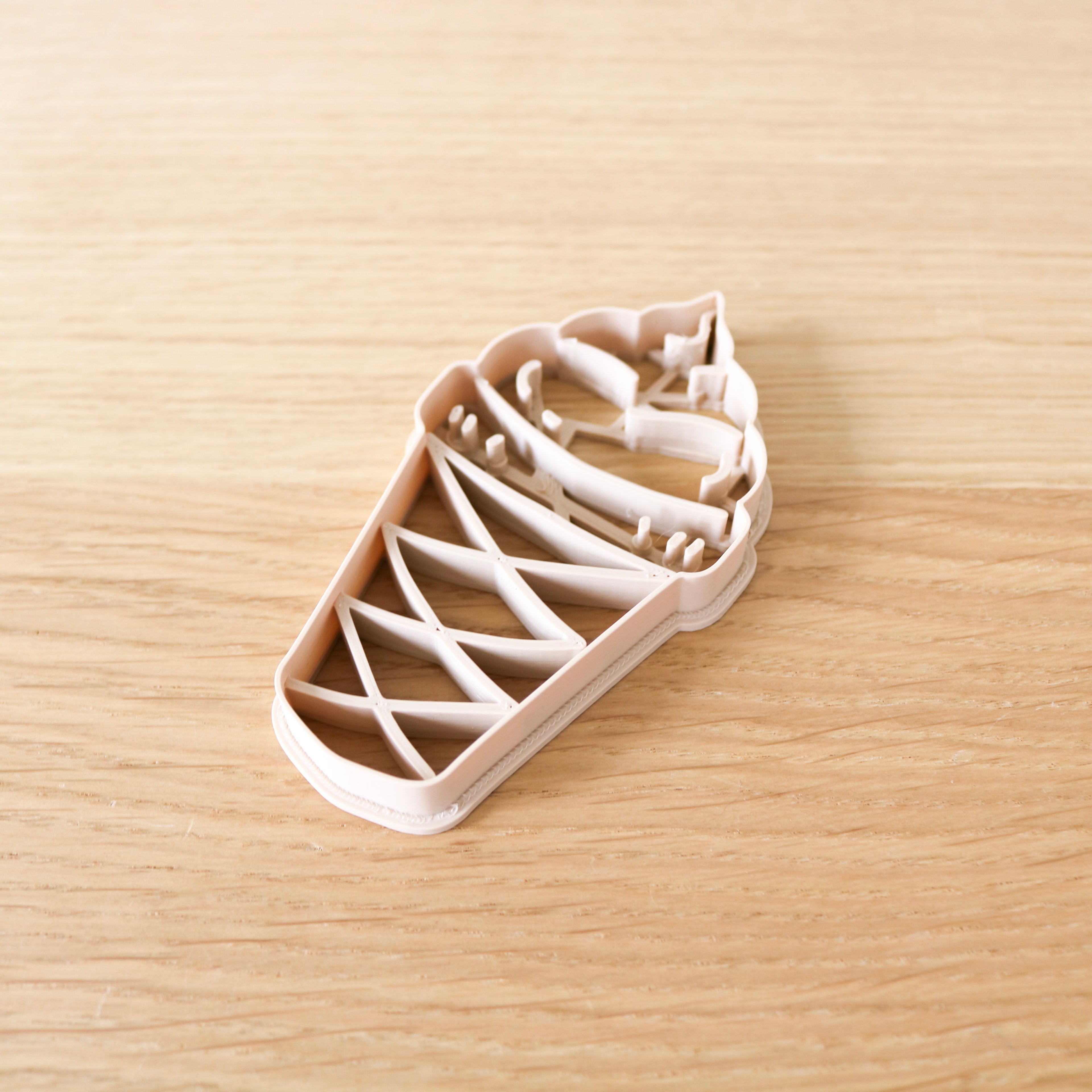 Ice Cream Cone Play Dough Cutter