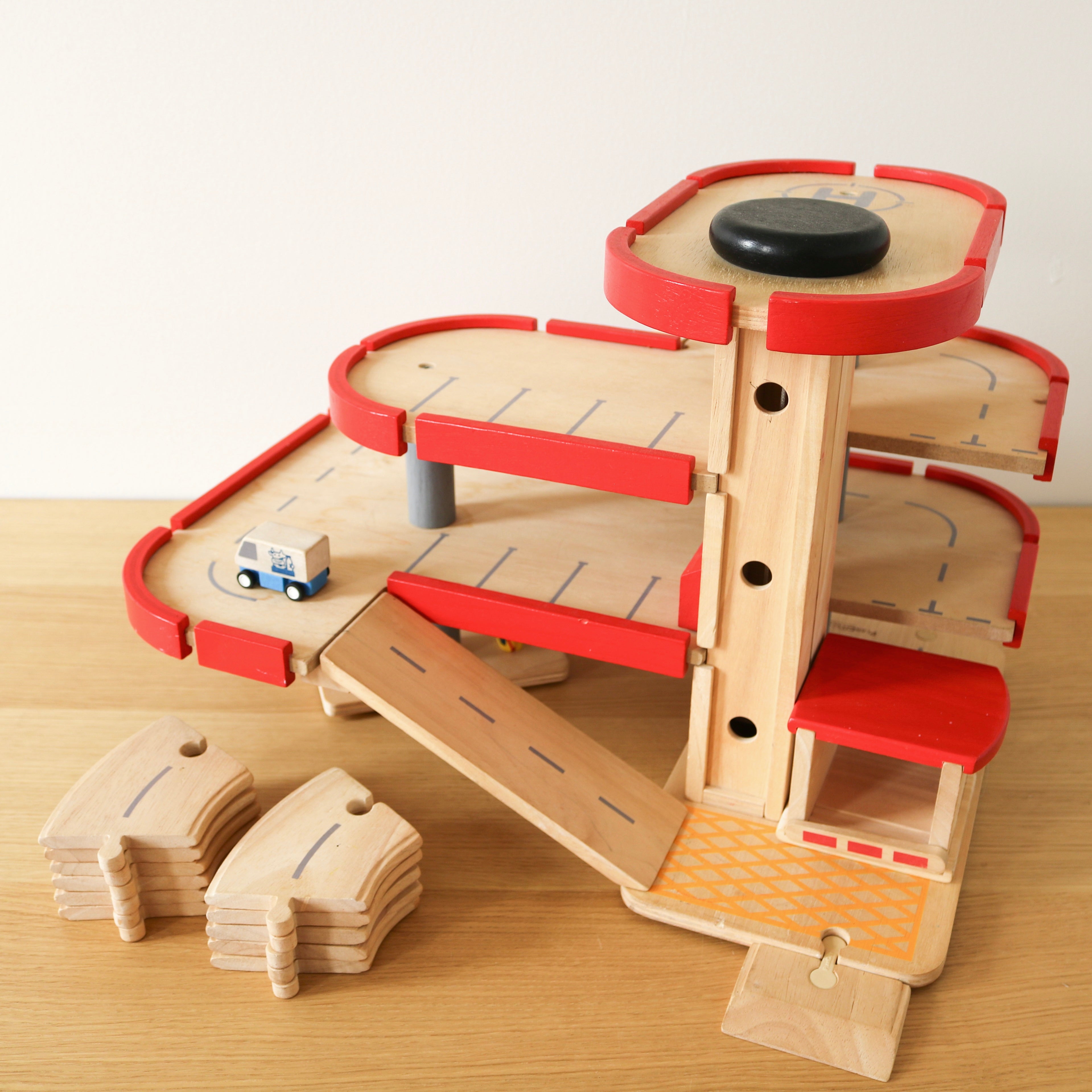 Parking Garage and Roadways (14 pcs.)