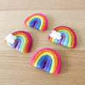Felt Bright Rainbows (4 pcs.)