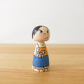 Jumbo Butterfly Girl Peg Doll