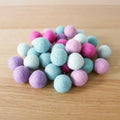 Mermaid Felt Balls (25 pcs.)
