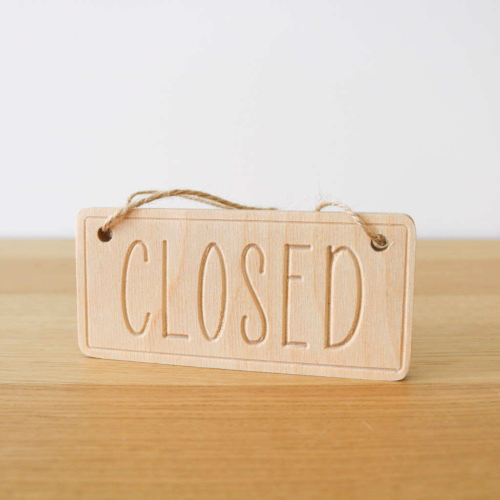 Open/Closed Sign