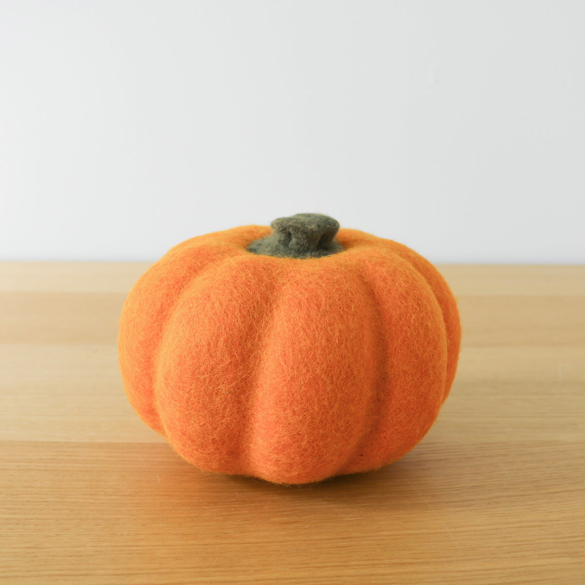 Felted Wool Pumpkin