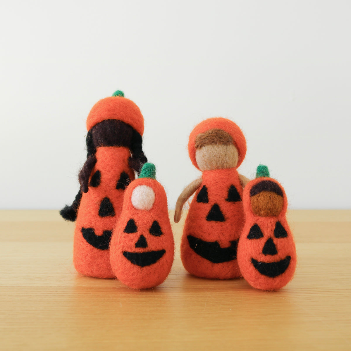 Jack-o-Lantern Family (4 pcs.)