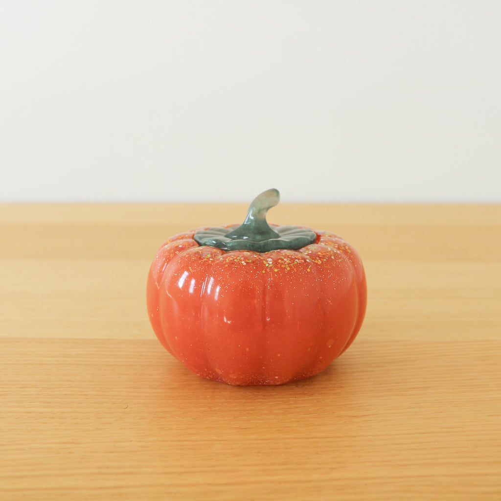 Resin Pumpkin Jar