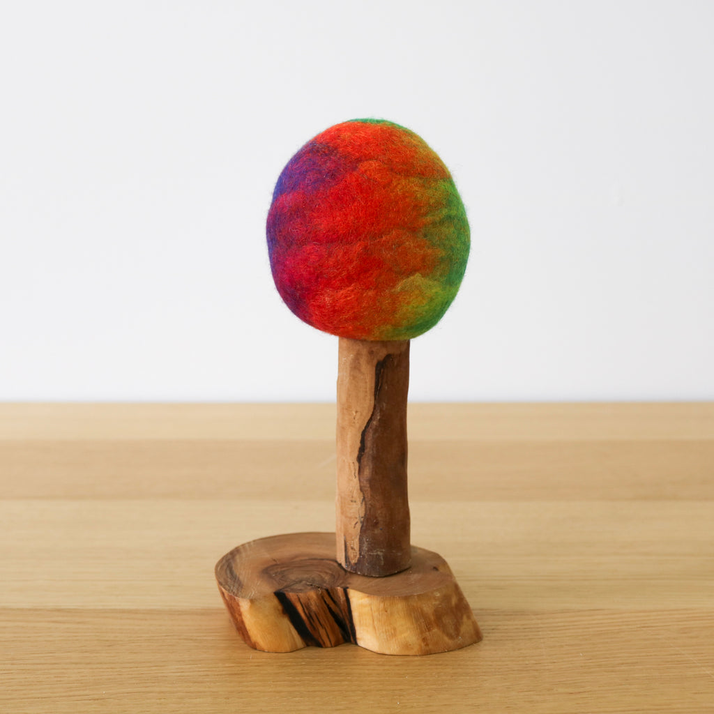 Rainbow Felt Tree